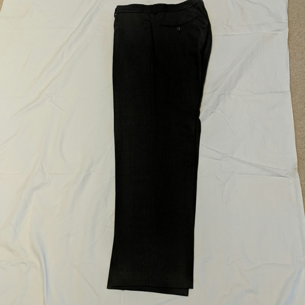Charcoal grey dress slacks